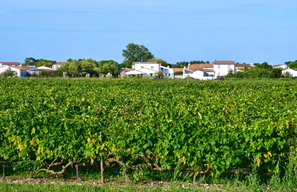 La Couarde sur Mer, France - сентябрь 26 2016: picturesque vil — стоковое фото