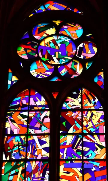 Реймс, Франція - 2016 25 липня: собор Нотр-Дам — стокове фото