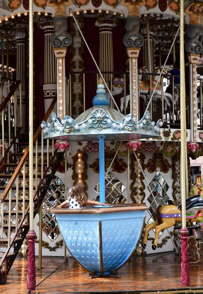 Strasbourg, Frankrijk - 22 juli-2016: carrousel — Stockfoto