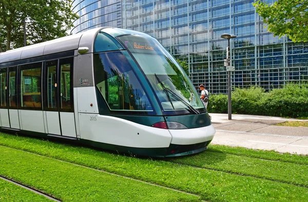 Strasbourg, France - july 24 2016 : tramway — 图库照片
