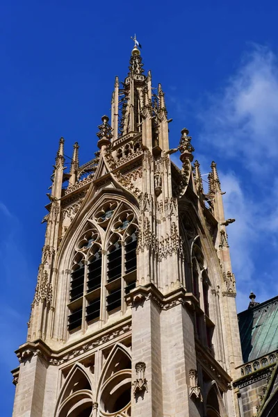 Metz, France - july 25 2016 : the cathedral — Stock Photo, Image