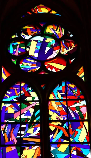 Reims, France - july 25 2016 : Notre Dame cathedral — Stock Photo, Image