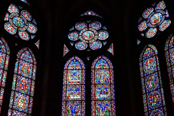 Reims, França - 25 de julho de 2016: Catedral de Notre Dame — Fotografia de Stock