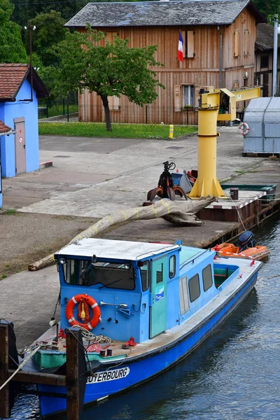 Strasbourg, France - july 24 2016 : boat — Stock Photo, Image