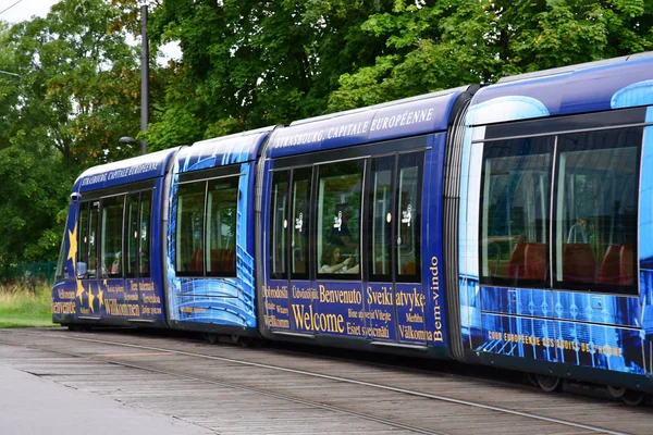 Strasbourg, France - july 24 2016 : tramway — Stock Photo, Image