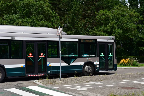 Strasbourg, France - july 24 2016 : bus — Stock Photo, Image