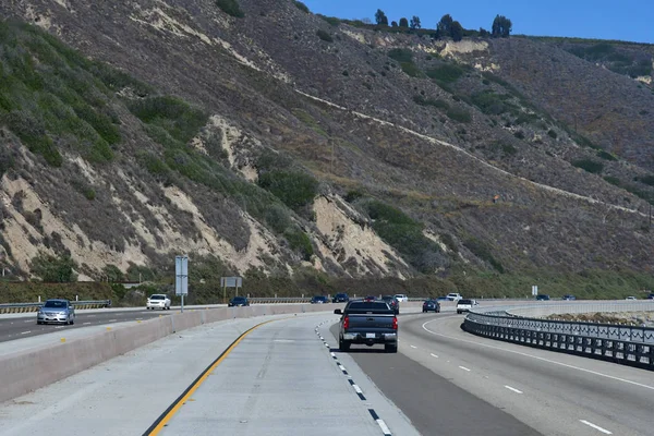 Santa Monica, California, USA - july 15 2016 : road between Sant — Stock Photo, Image