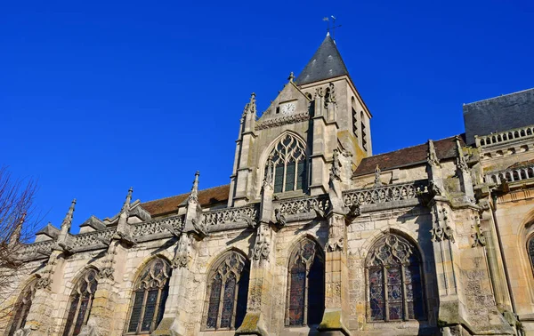 Triel sur Seine, France - december 28 2016 : historical Saint Ma — Stock Photo, Image