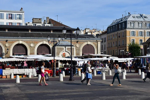 Versailles, Frankreich - 13. August 2016: malerisches Stadtzentrum in — Stockfoto