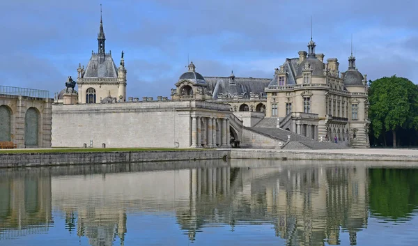 Chantilly, Francja - sierpień 2016 14: zamku Chantilly — Zdjęcie stockowe