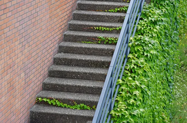 Estrasburgo, França - 24 de julho de 2016: escadas — Fotografia de Stock