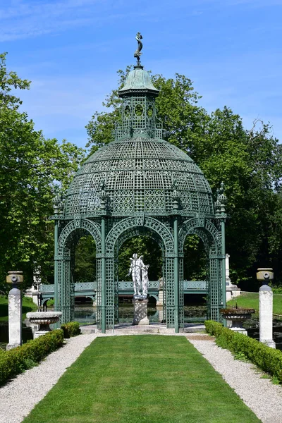 Chantilly, Francia - 14 agosto 2016: castello di Chantilly — Foto Stock