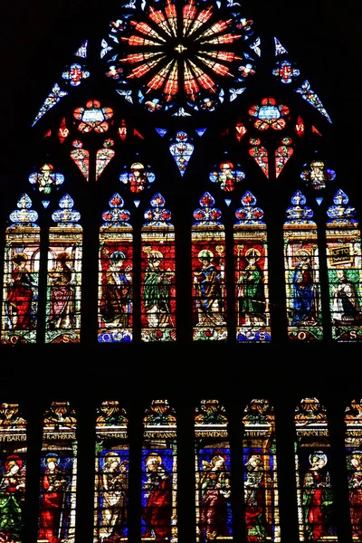 Metz, France - july 25 2016 : the cathedral — Stock Photo, Image