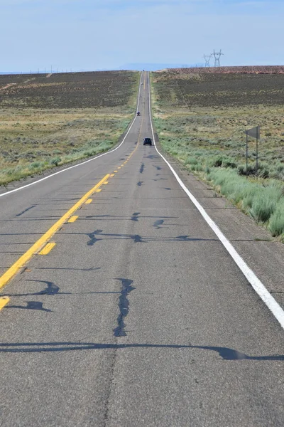 Arizona, EUA - 8 de julho de 2016: estrada entre Monument Valley e Pa — Fotografia de Stock