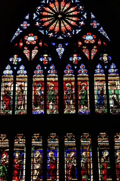 Metz, Francia - 25 de julio de 2016: la catedral — Foto de Stock