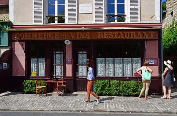 Auvers sur Oise , France - august 14 2016 : auberge Ravoux — Stock Photo, Image