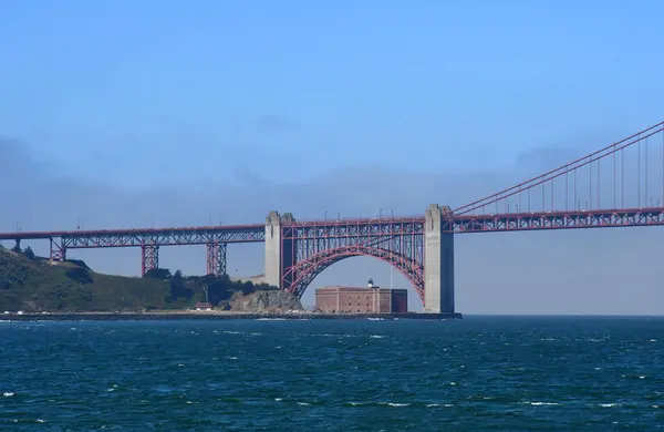 San Francisco; USA - juli 13 2016: Golden Gate brug — Stockfoto