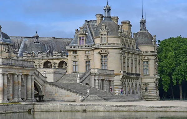 Chantilly, Francie - srpen 2016 14: Zámek Chantilly — Stock fotografie