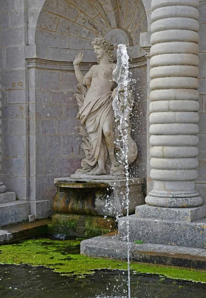 Chantilly, France - august 14 2016 : castle of Chantilly — Stock Photo, Image