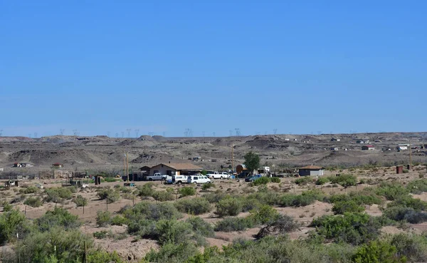 Arizona, Estados Unidos - 8 de julio de 2016: carretera entre Monument Valley y Fl —  Fotos de Stock