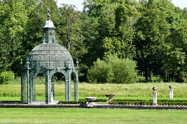 Chantilly, França - 14 de agosto de 2016: castelo de Chantilly — Fotografia de Stock