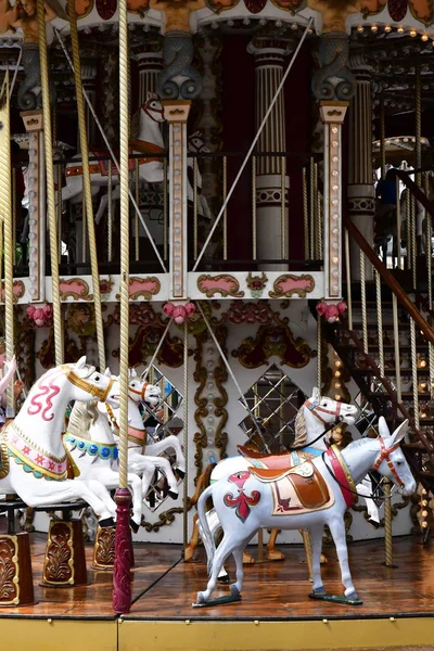 Strasbourg, Frankrijk - 22 juli-2016: carrousel — Stockfoto