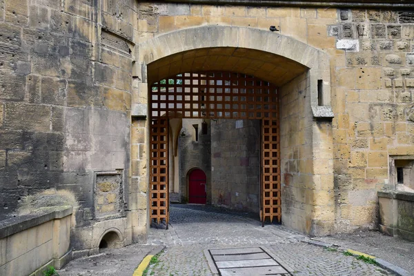 Metz, France - july 25 2016 : picturesque porte des Allemands — Stock fotografie