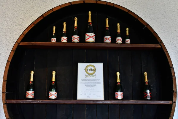 Epernay, France - july 26 2016 : the Champagne Castellane — Stock Photo, Image