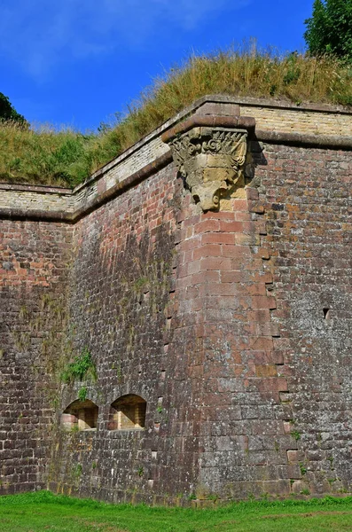 Neuf Brisach, France - 23 juillet 2016 : fortification en été — Photo