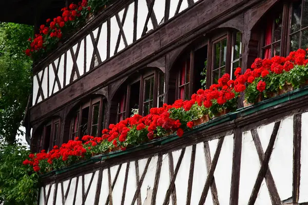 Strasbourg, France - july 22 2016 : the picturesque city center — Stock Photo, Image