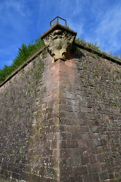 Neuf Brisach, France - july 23 2016 : fortification in summer — Stock Photo, Image