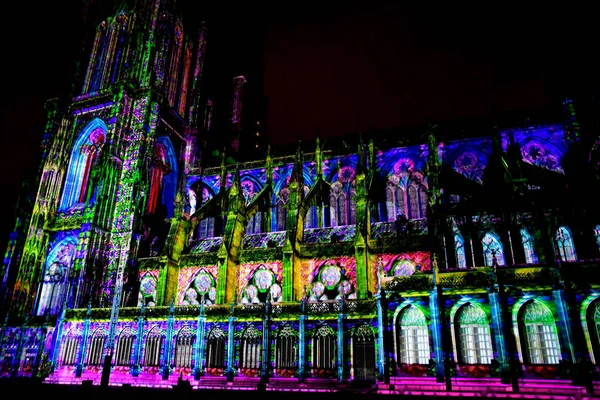 Strasbourg ; France - 24 juillet 2016 : Cathédrale Notre Dame — Photo