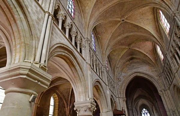 Auvers sur Oise , France - august 14 2016 : Notre Dame de l Asso — Zdjęcie stockowe