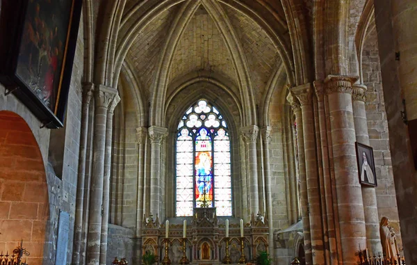 Auvers sur Oise, France - 14 août 2016 : Notre Dame de l Asso — Photo