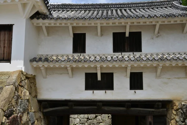 Himeji ; Japon - 7 août 2017 : château médiéval — Photo