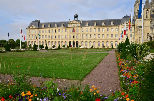 Caen; France - july 17 2017 : Abbaye aux Hommes — Stock Photo, Image