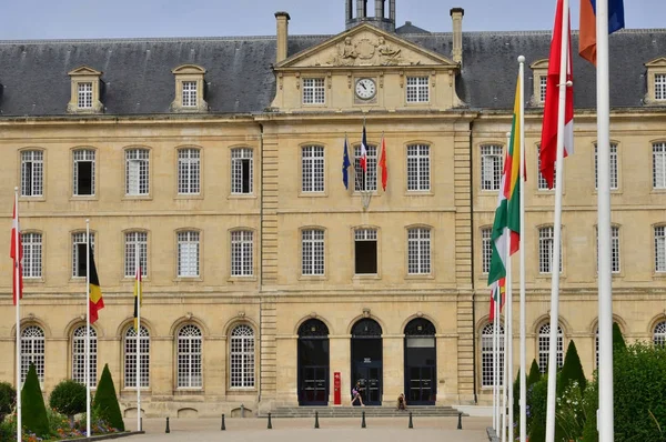 Caen; France - july 17 2017 : Abbaye aux Hommes — Stock Photo, Image