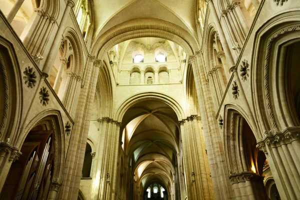 Caen; France - july 17 2017 : Abbaye aux Hommes — стокове фото