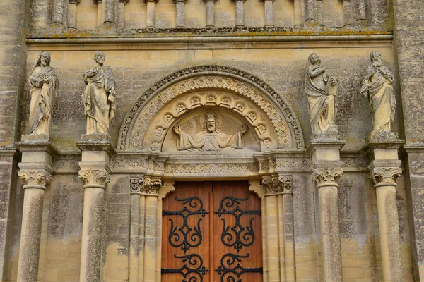 Luc-sur Mer; Franciaország - július 17 2017: történelmi egyház — Stock Fotó