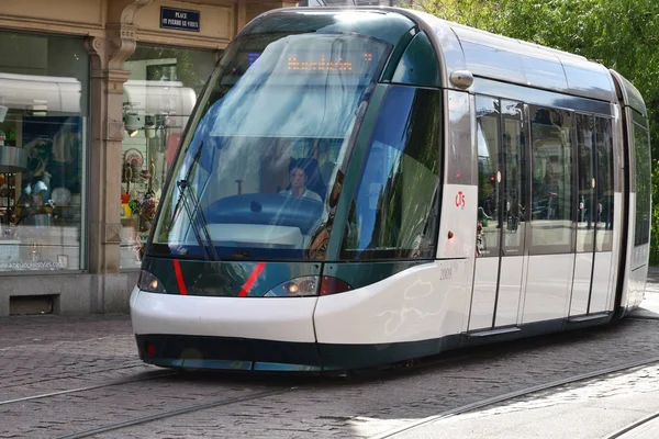 Strasbourg, France - july 28 2017 : tramway — 图库照片