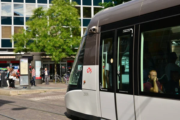 Strasbourg, France - july 28 2017 : tramway — Φωτογραφία Αρχείου
