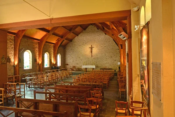 Barbizon, França - 21 de julho de 2017: capela — Fotografia de Stock