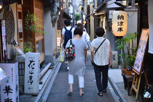 Kyoto; Japão - 10 de agosto de 2017: restaurante — Fotografia de Stock