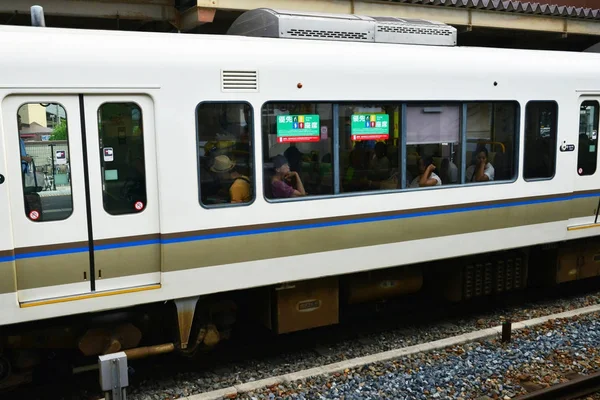 교토, 일본-7 월 30 2017: 아라시 야 마의 사가 Torokko 역 — 스톡 사진