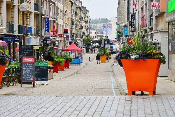 Lisieux; França - 17 de julho de 2017: centro da cidade — Fotografia de Stock