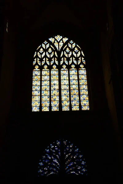 Reims, França - 26 de julho de 2016: Basílica de Saint Remi — Fotografia de Stock