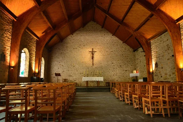 Barbizon, França - 21 de julho de 2017: capela — Fotografia de Stock