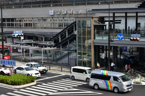Κιότο, Ιαπωνία - 31 Ιουλίου 2017: Κεντρικός Σταθμός — Φωτογραφία Αρχείου