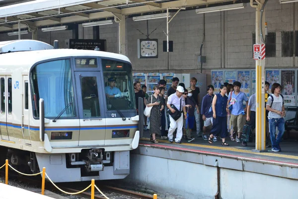 7 월 31 2017 교토, 일본: 주요 역 — 스톡 사진