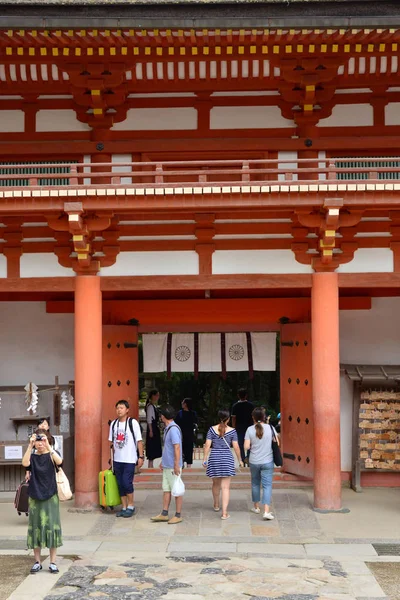 Nara, Japonya - 31 Temmuz 2017: Kasuga Taisha — Stok fotoğraf